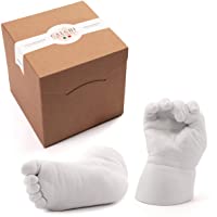 Los mejores  - Kit Molde de Manos y Pies para 2 Esculturas de Bebés y Niños | Idea Regalo Nacimiento y Bautismo | Kit Completo con…